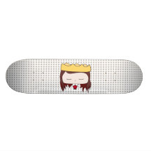 queen girl skate deck
