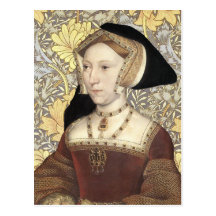Queen Jane Seymour  - Portrait Postcard