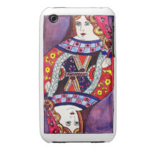 Queen Joke Flower iPhone 3 Cases