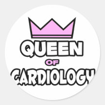 Queen of Cardiology Sticker
