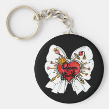 Queen of Hearts Keychain