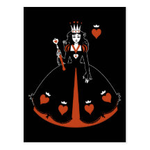 Queen of Hearts Postcards