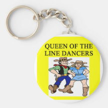 queen of line dancing keychains