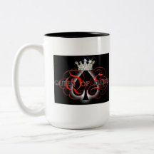 Queen Of Spades Coffee Mug