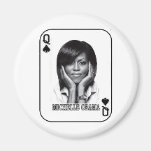 QUEEN OF SPADES FRIDGE MAGNETS