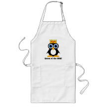 queen of the barbecue apron