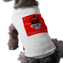 Queens Diamond Jubilee Dog Shirt