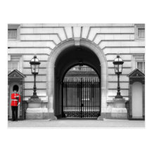 Queen's Guard Keeping Watch Postcard