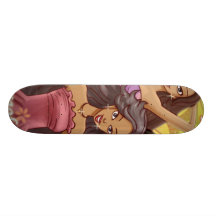 Queens of Africa Custom Skateboard