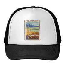 Queenstown New Zealand Mesh Hats
