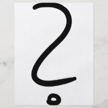 question mark icon flyer design