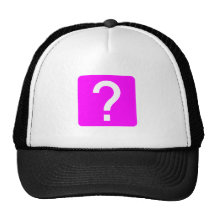 Question Mark Square Panel Hats