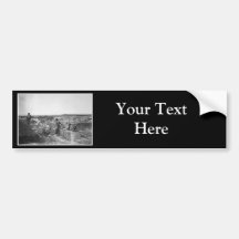 Quiet Day in the Mortar Battery ~ 1855 Bumper Stickers