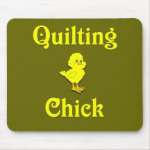 Quilting Chick Mouse Pad