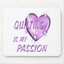 QUILTING PASSION MOUSE PAD