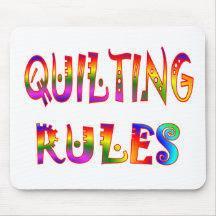 Quilting Rules Mouse Pad