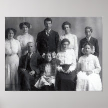 Quinn family photo print