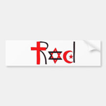 R.E.D. BUMPER STICKERS