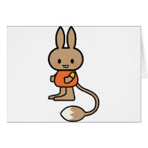 Rabbit Cartoon Cards