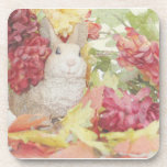 Rabbit Fall Decor Cork Coaster