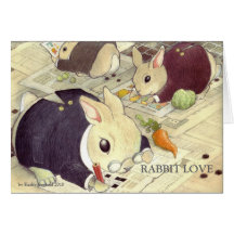RABBIT LOVE, by Kathy Borla... Card