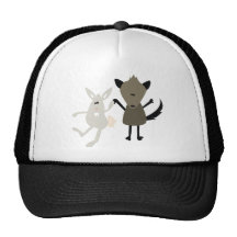 Rabbit & Skunk Trucker Hat