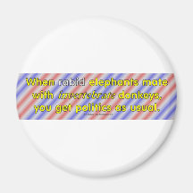 RabidInvertebrate Refrigerator Magnet