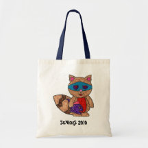 raccoon0001, SENIORS 2010 Canvas Bags