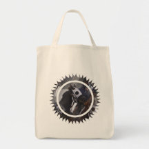Race Horse Grocery Tote Bag