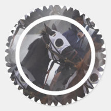 Race Horse Stickers