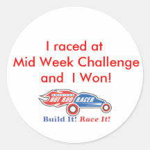 Race Night Sticker