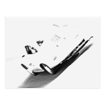 Racing A Shadow Postcard