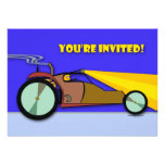 Racing Birthday Party Invitation, Dune Buggy