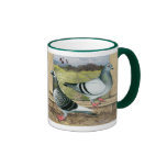 Racing Homers in Loft Coffee Mugs