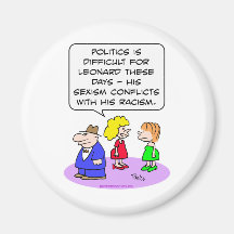racism conflicts sexism politics magnet
