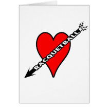 Racquetball Heart cards