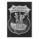 Radham's Microbe Killer Greeting Card