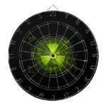radiation darts dartboard with darts