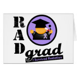 Radiation Grad GENERAL CANCER Greeting Card
