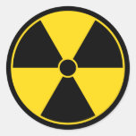 Radiation Symbol Sticker