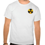 Radiation Symbol Tee Shirt