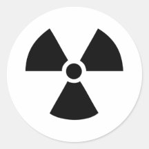 radioactive icon stickers