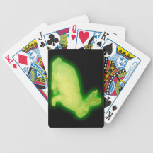 radioactive rabbit bicycle card decks