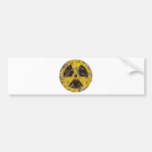 Radioactive Rusted Bumper Stickers