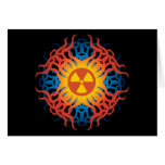 Radioactive Symbol Card
