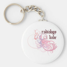 Radiology Babe Key Chains