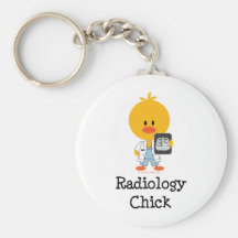 Radiology Chick Keychain
