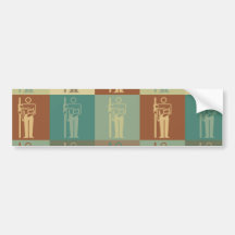 Radiology Pop Art Bumper Sticker