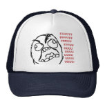 Rage guy fuuu fuuuu mesh hats