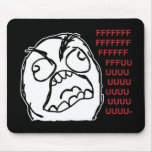 Rage guy fuuu fuuuu mouse pad